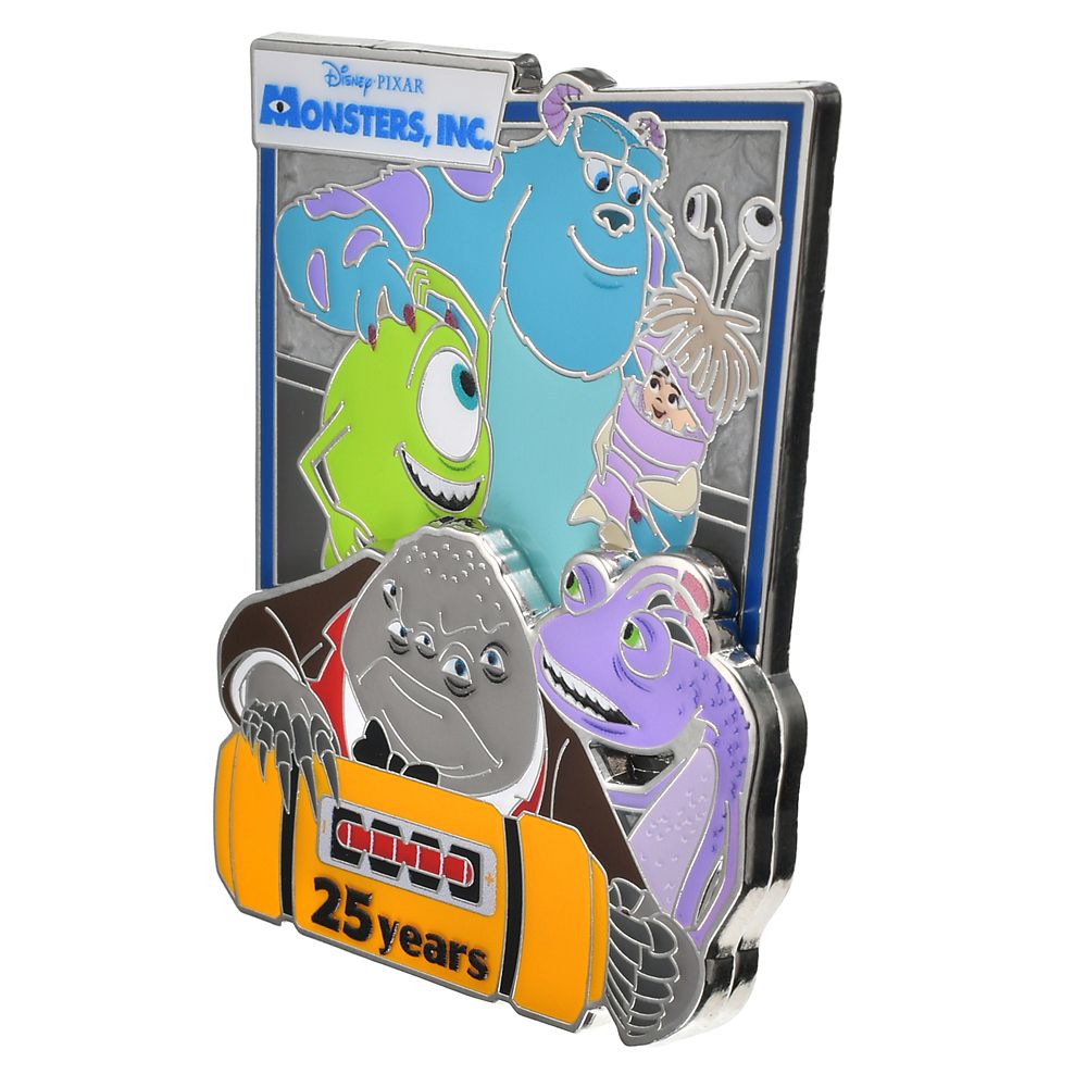 モンスターズ・インク ピンバッジ MONSTERS INC. 25TH ANNIVERSARY