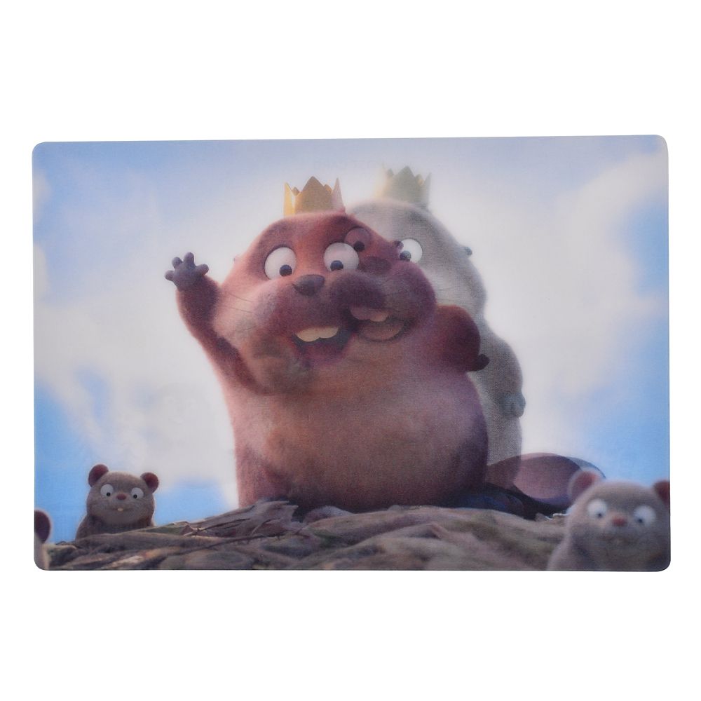 キング・ジョージ ポストカード 私がビーバーになる時 Lenticular