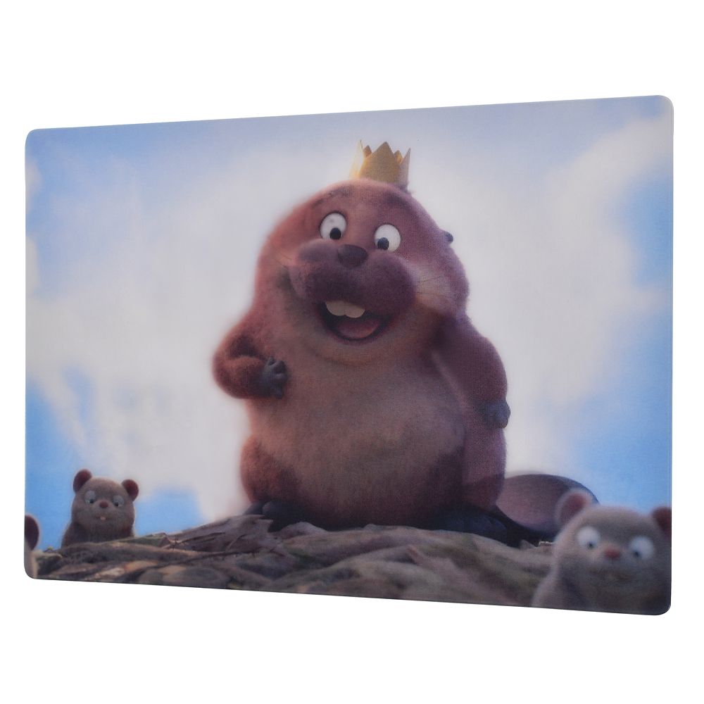 キング・ジョージ ポストカード 私がビーバーになる時 Lenticular