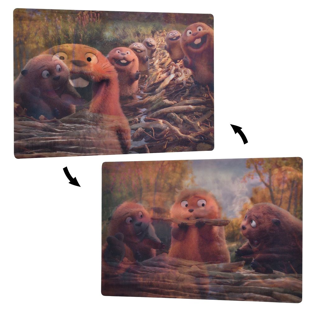 メイベル ポストカード 私がビーバーになる時 Lenticular