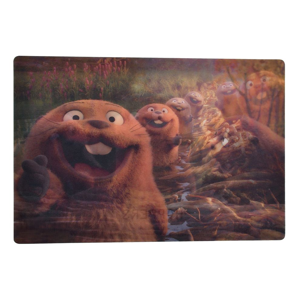 メイベル ポストカード 私がビーバーになる時 Lenticular