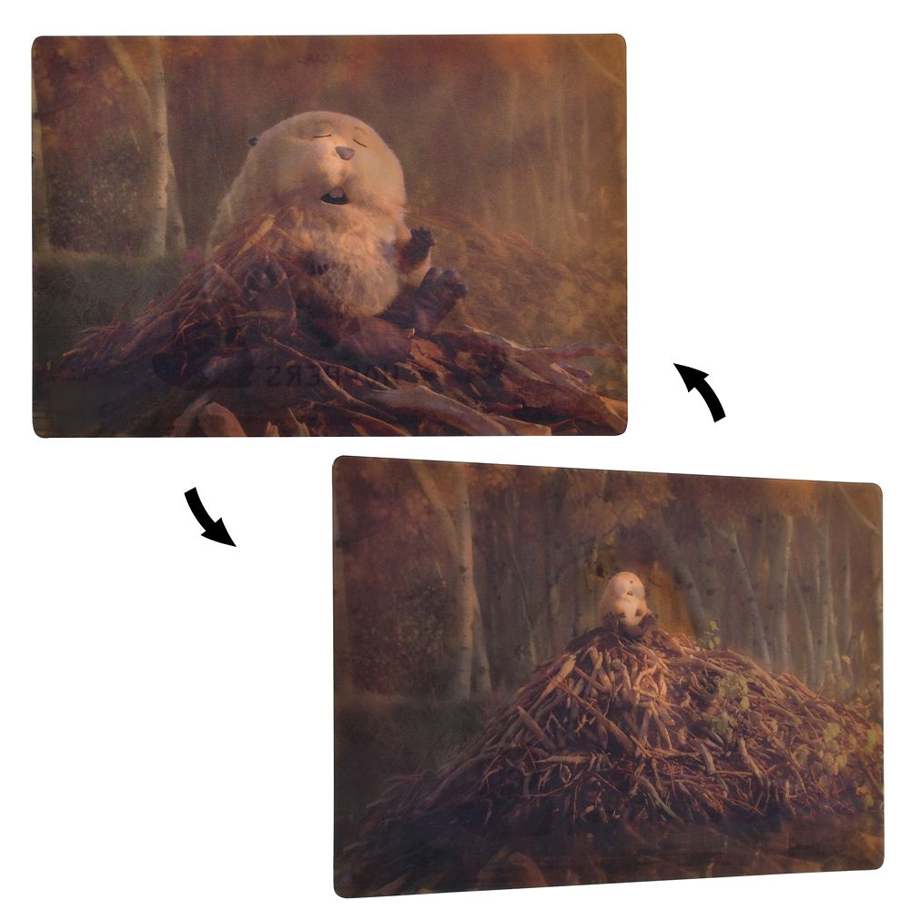 ローフ ポストカード 私がビーバーになる時 Lenticular