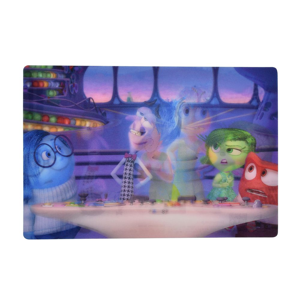 インサイド・ヘッド ポストカード ゴールデンゲート・ブリッジ Lenticular