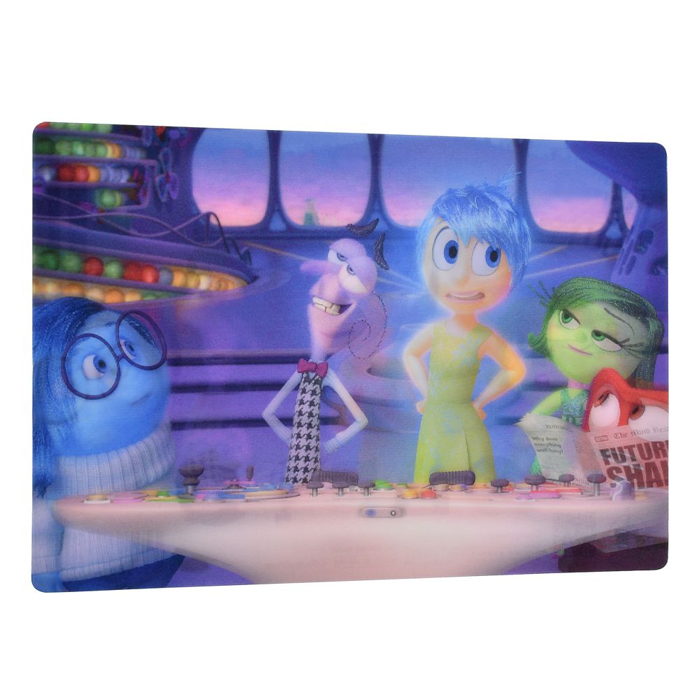 インサイド・ヘッド ポストカード ゴールデンゲート・ブリッジ Lenticular