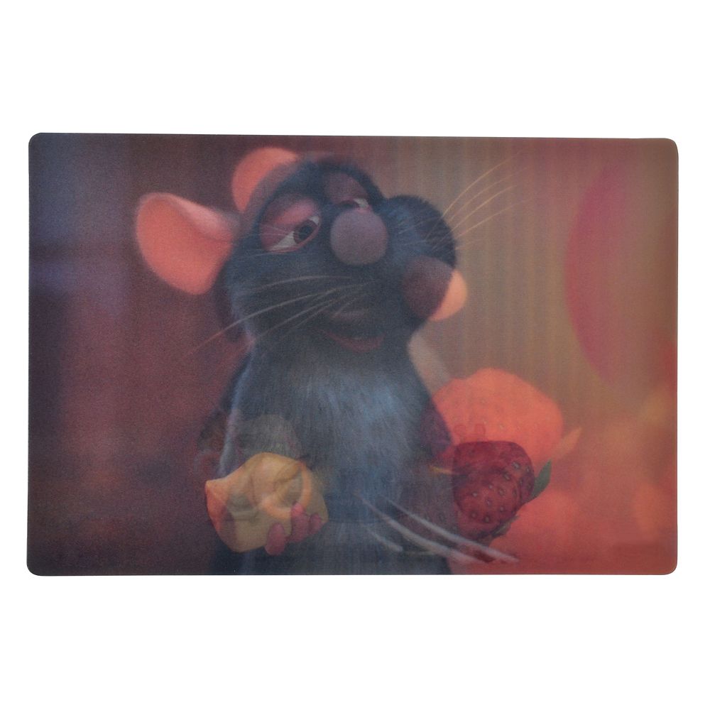 レミー ポストカード イチゴとチーズ レミーのおいしいレストラン Lenticular