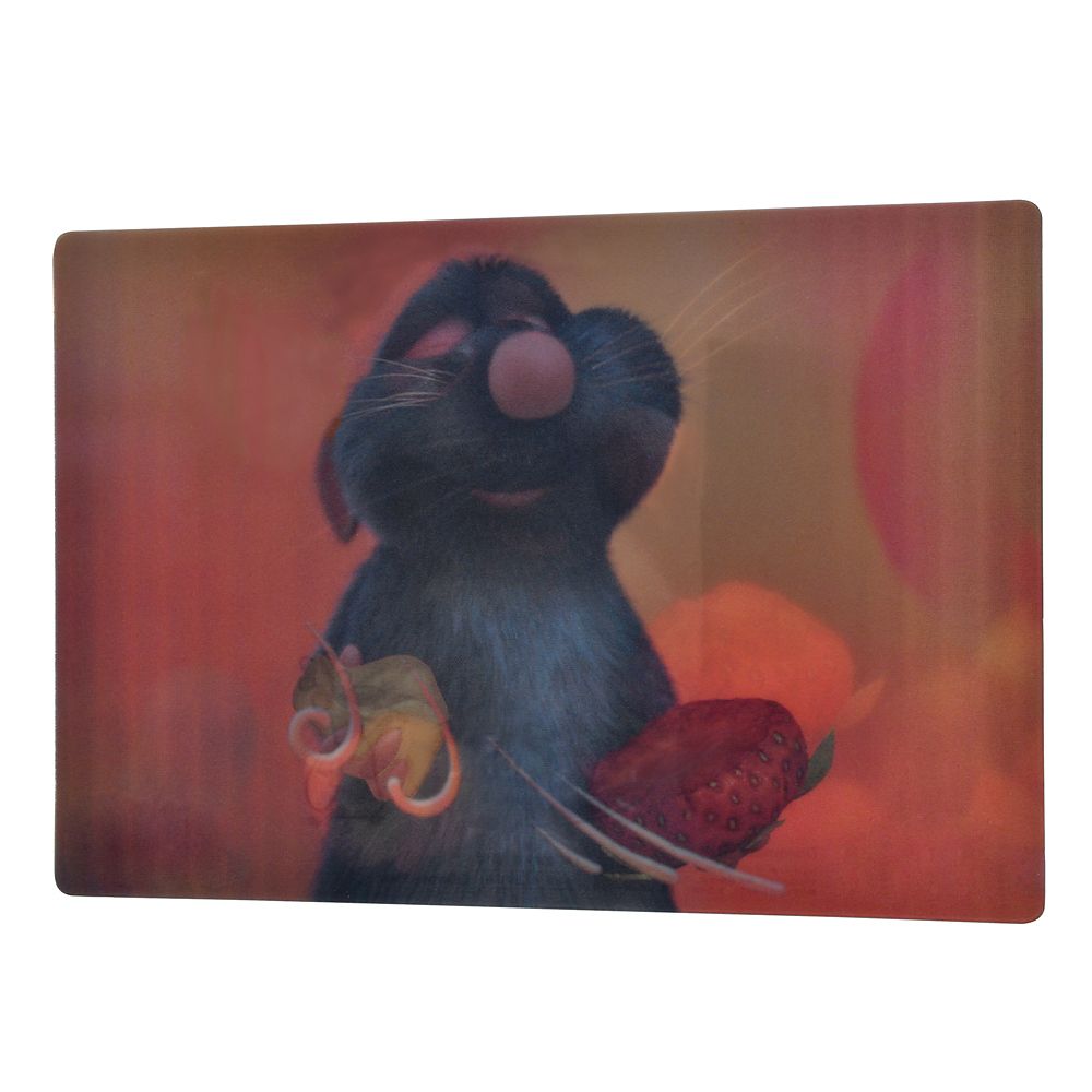 レミー ポストカード イチゴとチーズ レミーのおいしいレストラン Lenticular