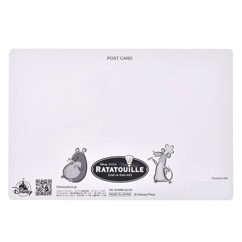 レミー ポストカード イチゴとチーズ レミーのおいしいレストラン Lenticular
