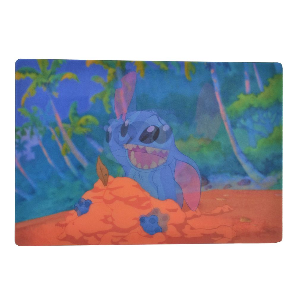 スティッチ ポストカード スティッチの砂のお城 Lenticular