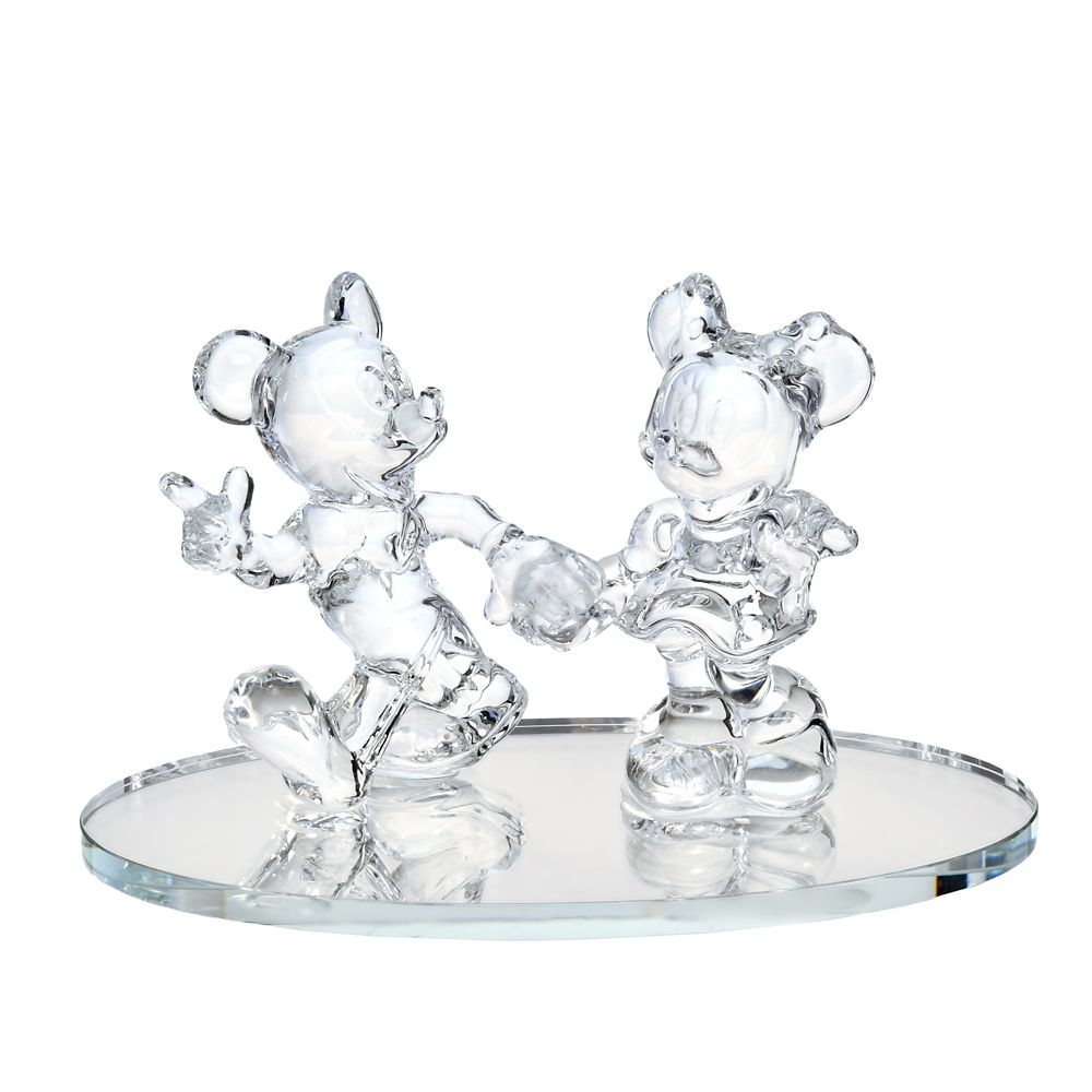 【Arribas Brothers】ミッキー＆ミニー フィギュア Figurine Mickey＆Minnie Walking Clear
