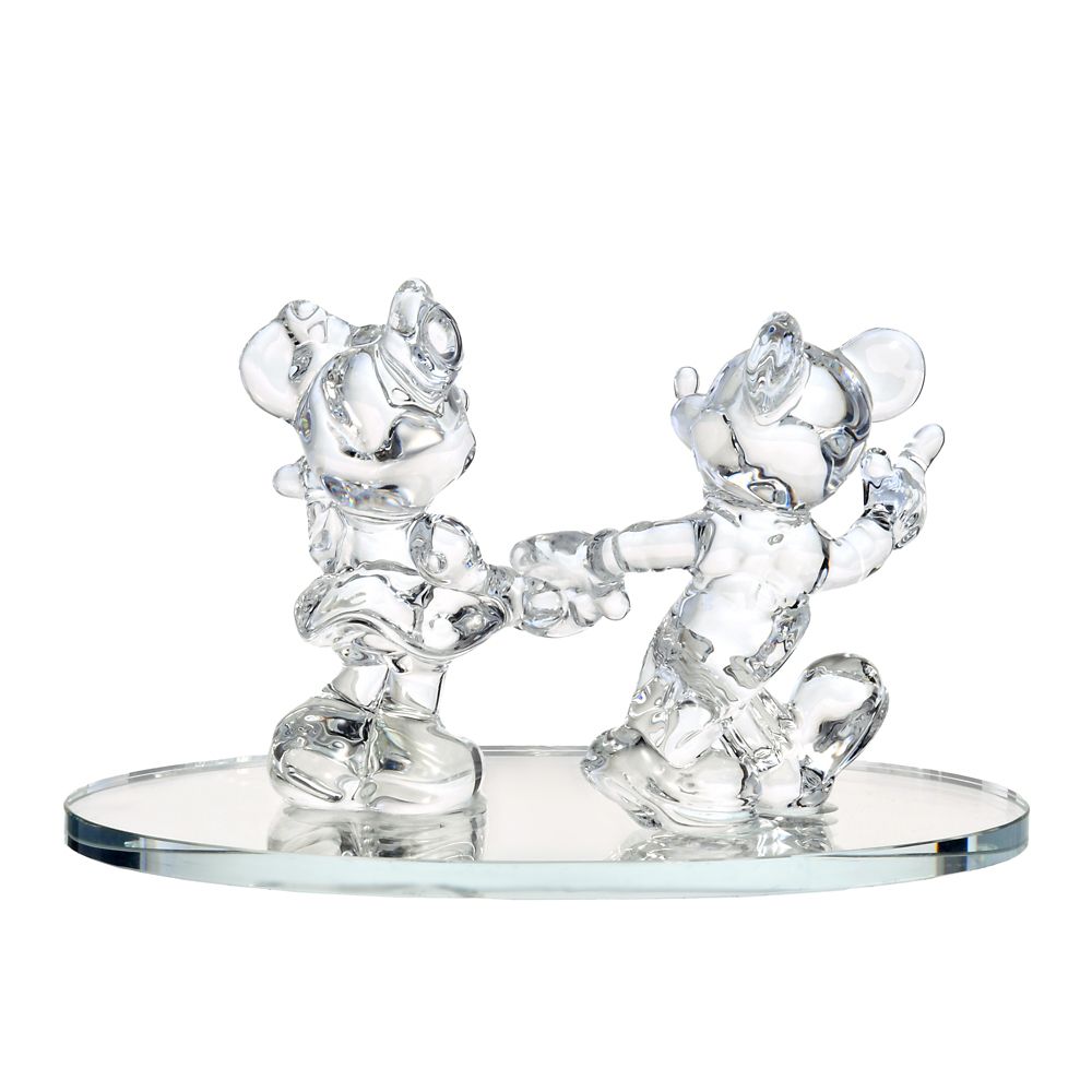 【Arribas Brothers】ミッキー＆ミニー フィギュア Figurine Mickey＆Minnie Walking Clear