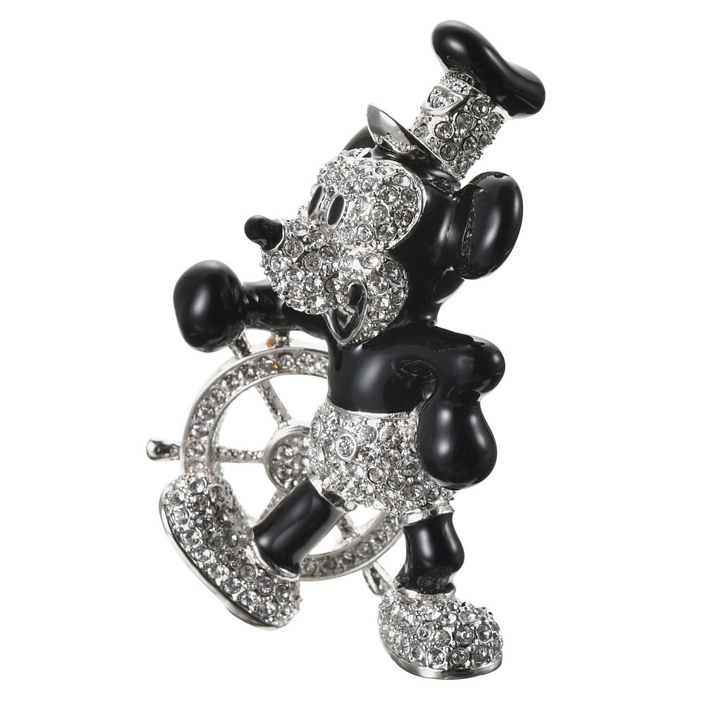【Arribas Brothers】ミッキー フィギュア Jeweled Steamboat Willie