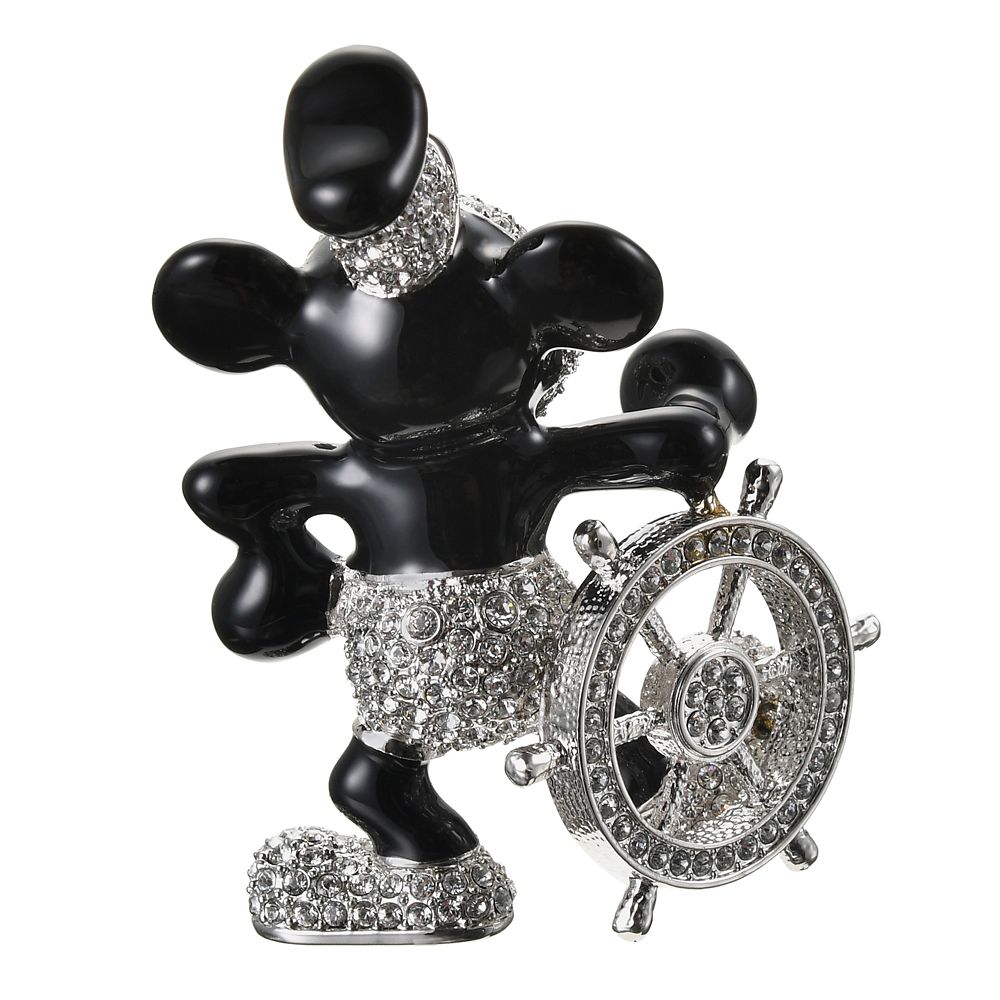 【Arribas Brothers】ミッキー フィギュア Jeweled Steamboat Willie