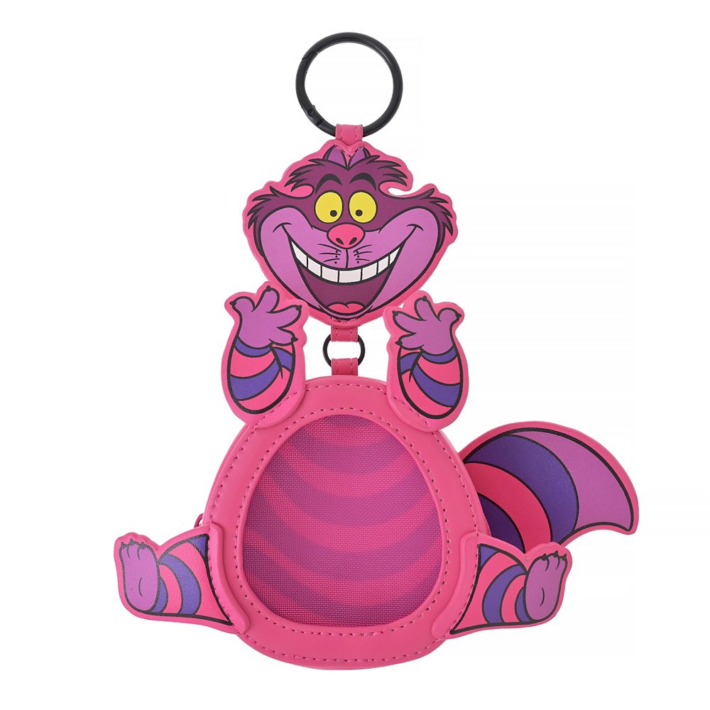 チェシャ猫 ポーチ カラビナ付き CHESHIRE CAT
