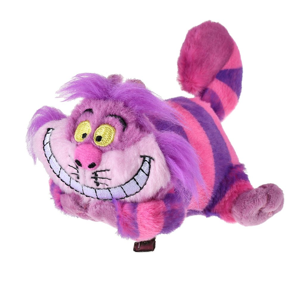 チェシャ猫 ヘアクリップ ぺたん ぬいぐるみ風 CHESHIRE CAT