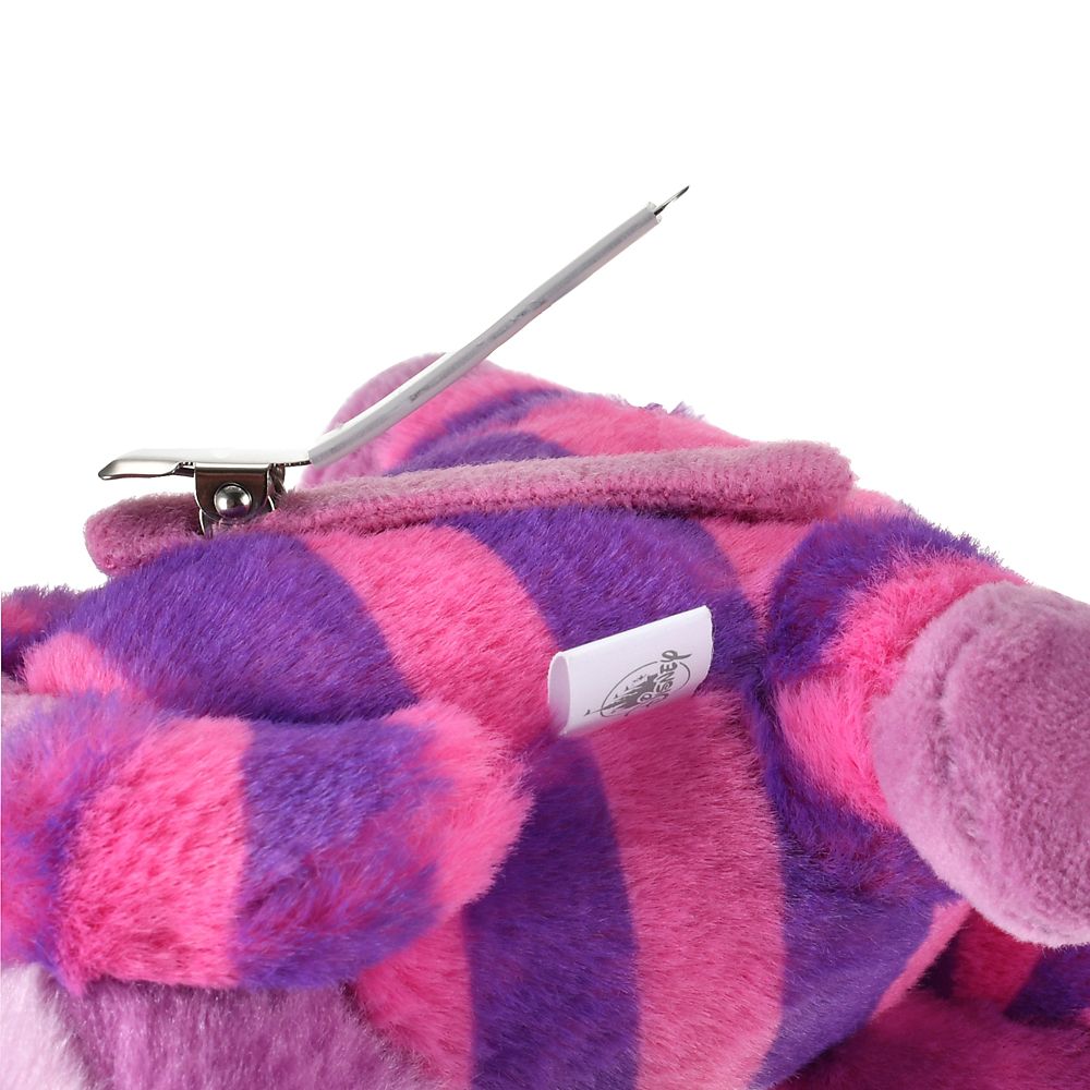 チェシャ猫 ヘアクリップ ぺたん ぬいぐるみ風 CHESHIRE CAT