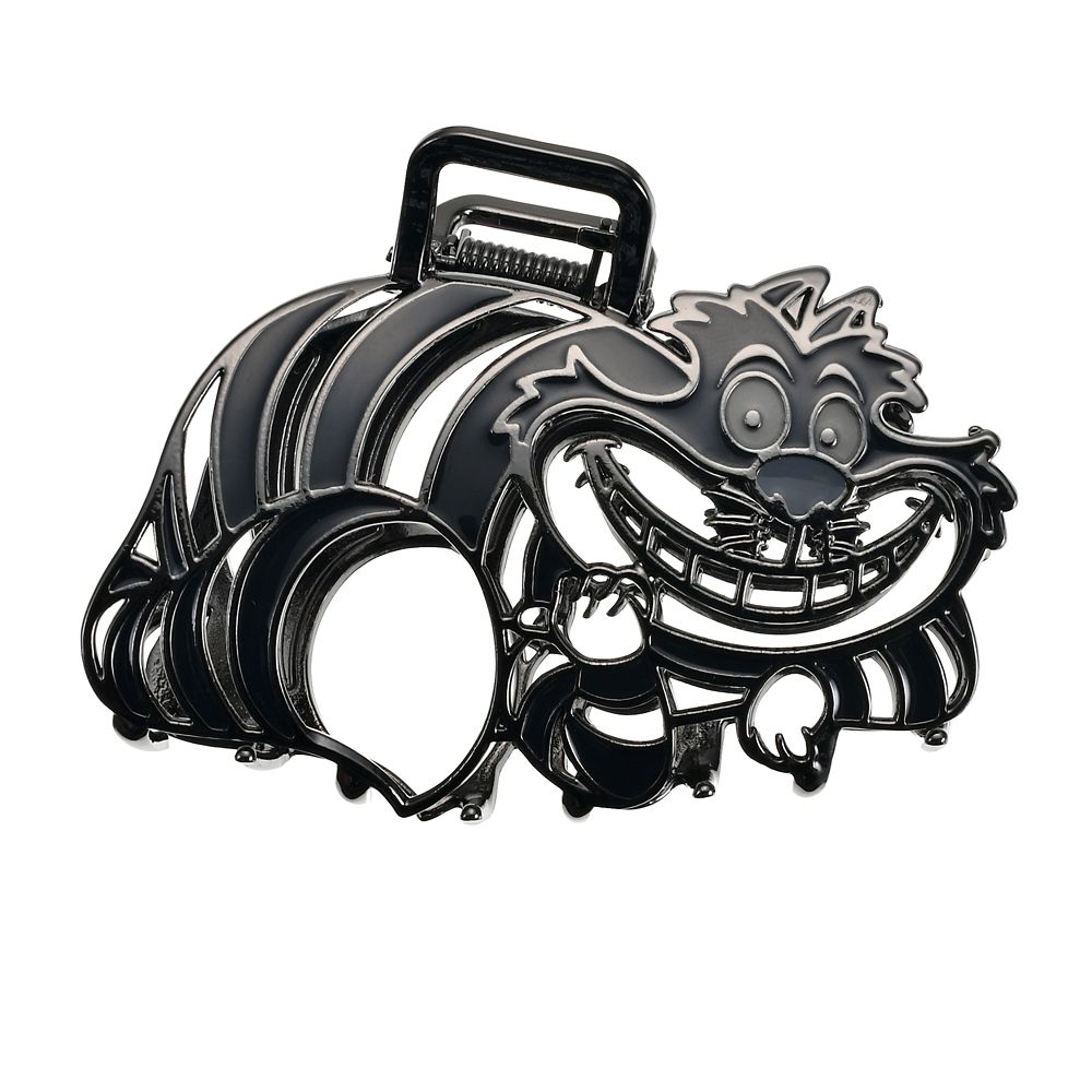 チェシャ猫 ヘアクリップ メタルカラー 蓄光 CHESHIRE CAT