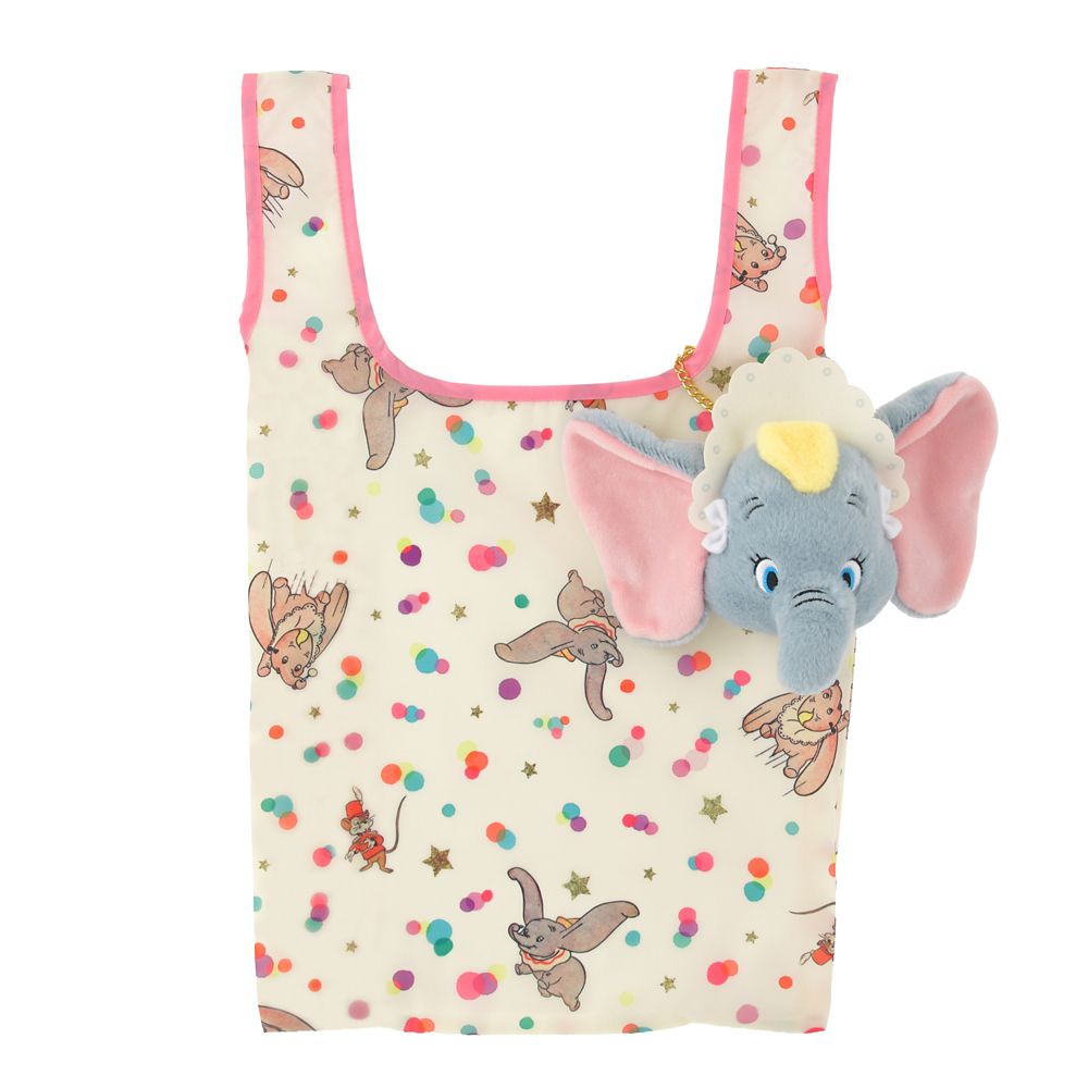 ダンボ＆ティモシー ショッピングバッグ・エコバッグ ポーチ入り DISNEY DUMBO 85TH ANNIVERSARY