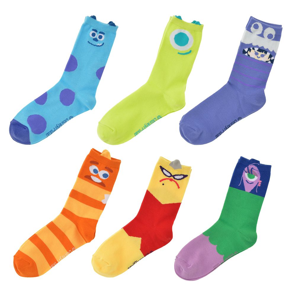 モンスターズ・インク シークレット靴下 23～25 MONSTERS INC. 25TH