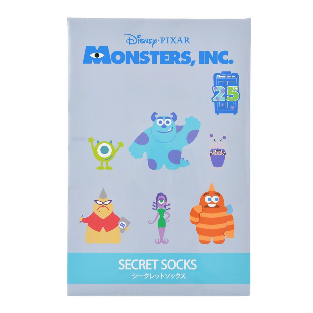 モンスターズ・インク シークレット靴下 23～25 MONSTERS INC. 25TH