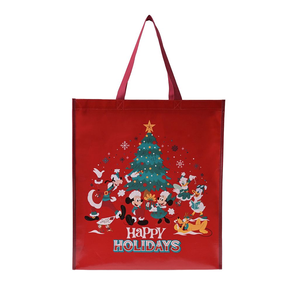 ミッキー＆フレンズ ショッピングバッグ・エコバッグ(L) DISNEY CHRISTMAS 2026