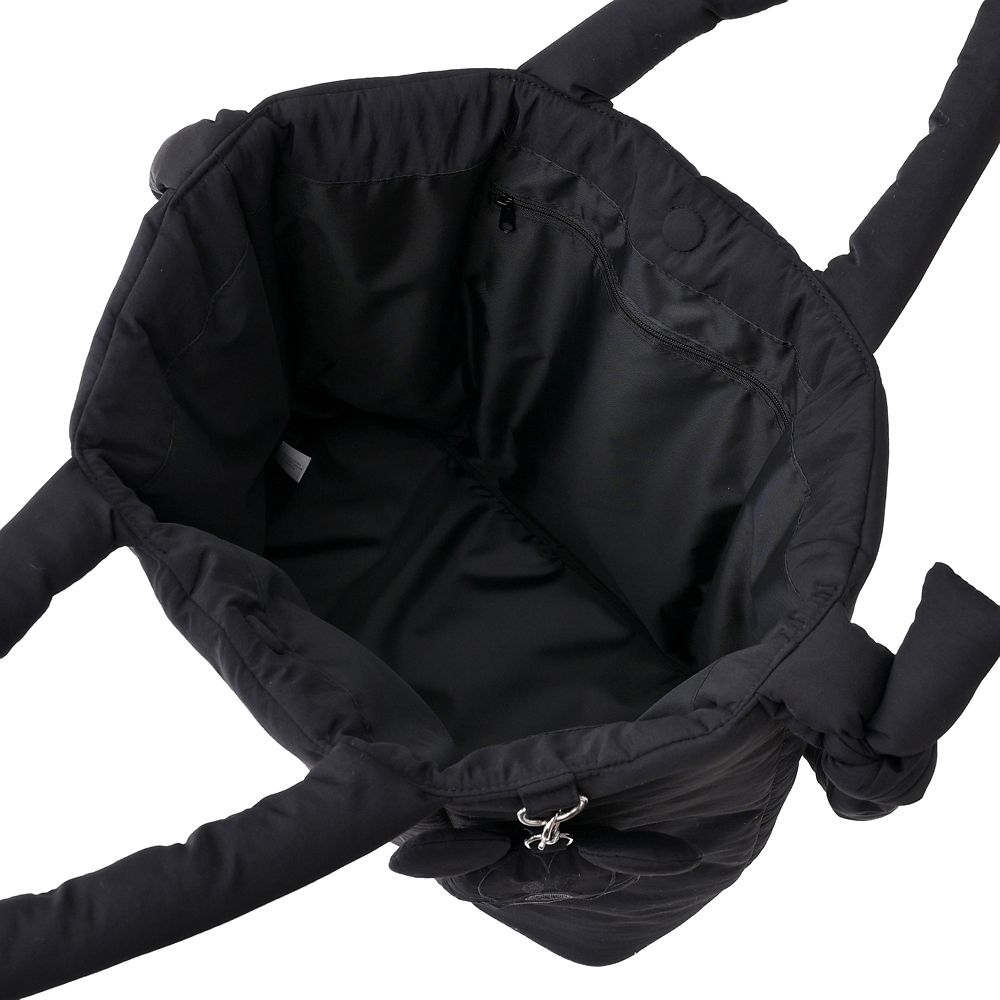 ミッキー トートバッグ 2WAY チャーム付き パフ Casual Bag