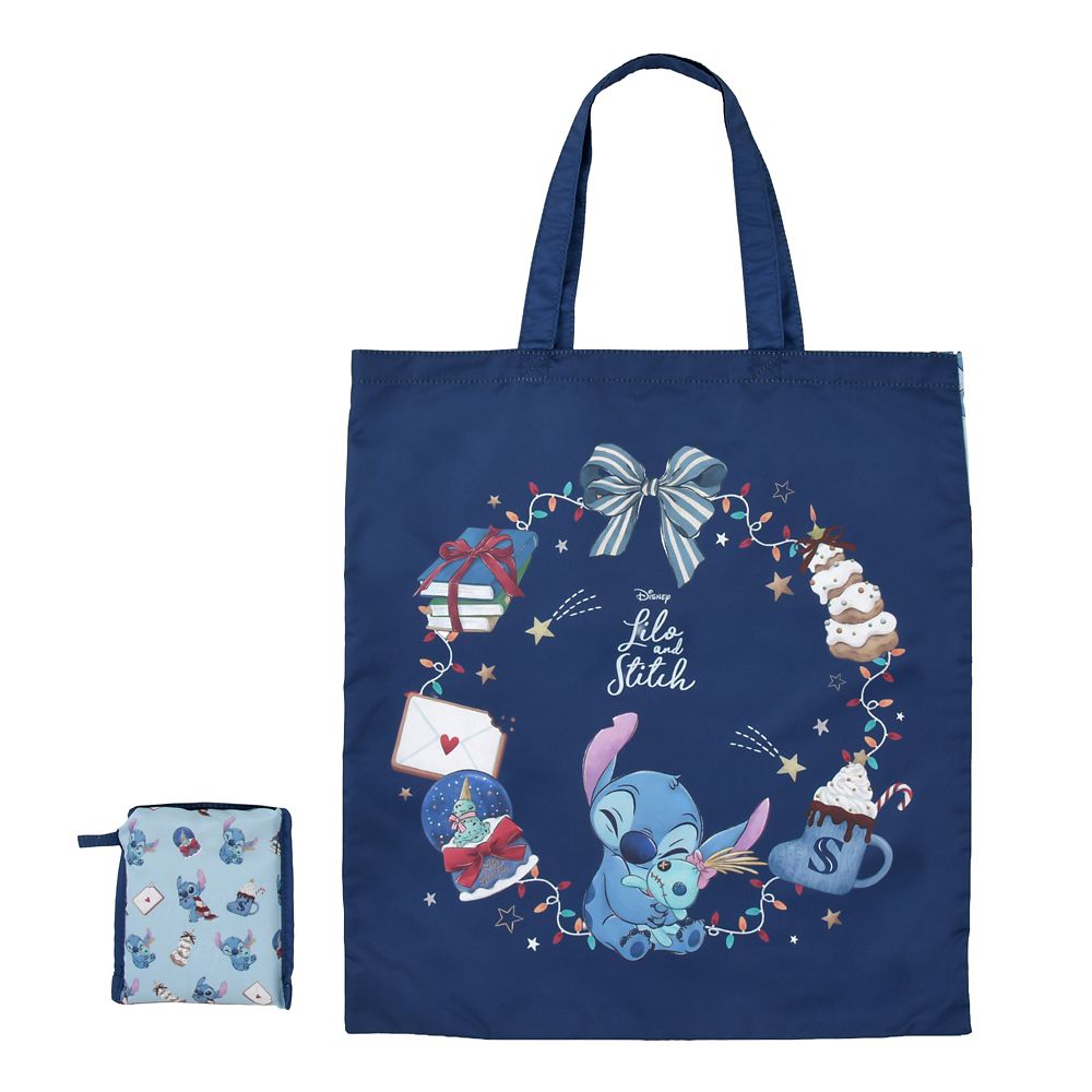 スティッチ＆スクランプ ショッピングバッグ・エコバッグ ホリデースイーツ Holiday Gift