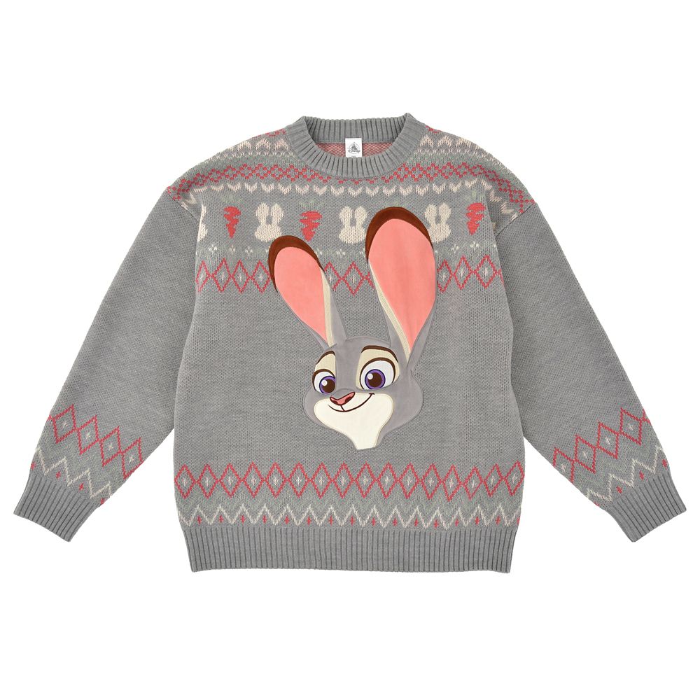 ジュディ・ホップス 長袖セーター グレー KNIT COLLECTION