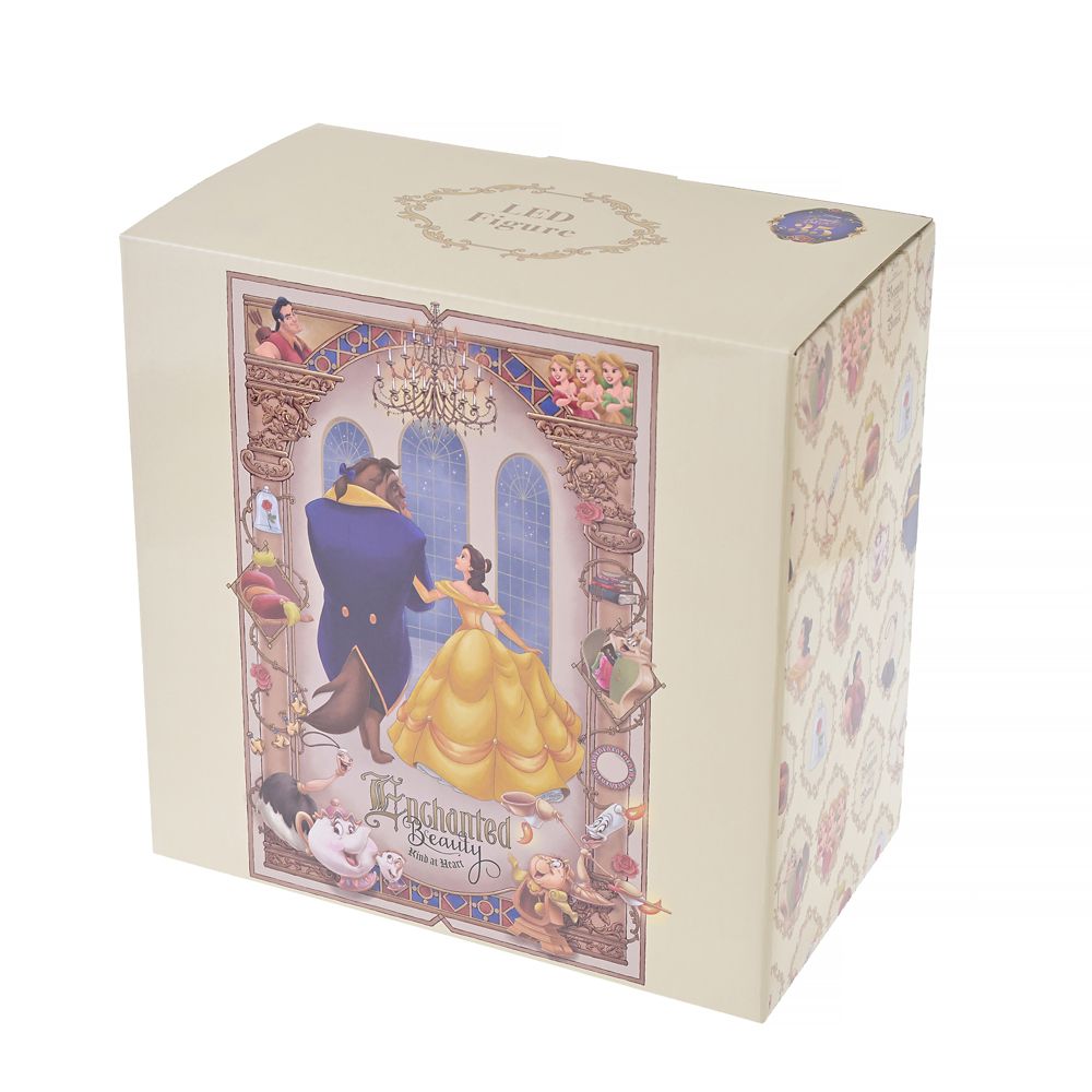 シェフ・ブーシュ フィギュア ライトアップ DISNEY ANIMATION BEAUTY AND THE BEAST 35TH ANNIVERSARY