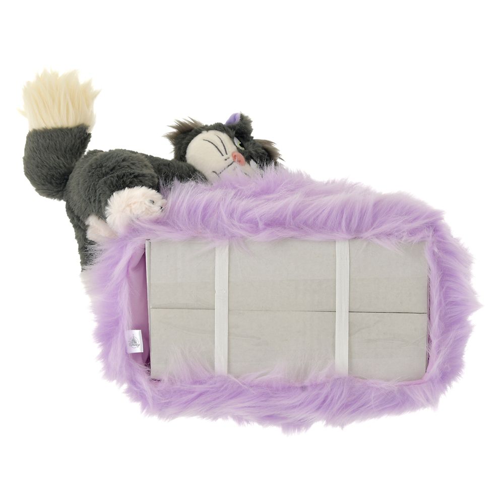 ルシファー ティッシュボックスカバー DISNEY FLUFFY ANIMAL