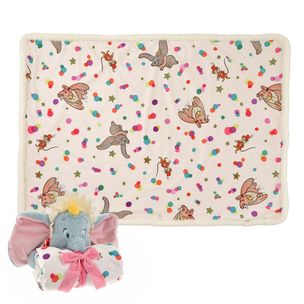 ダンボ＆ティモシー ブランケット ぬいぐるみ付き DISNEY DUMBO 85TH ANNIVERSARY