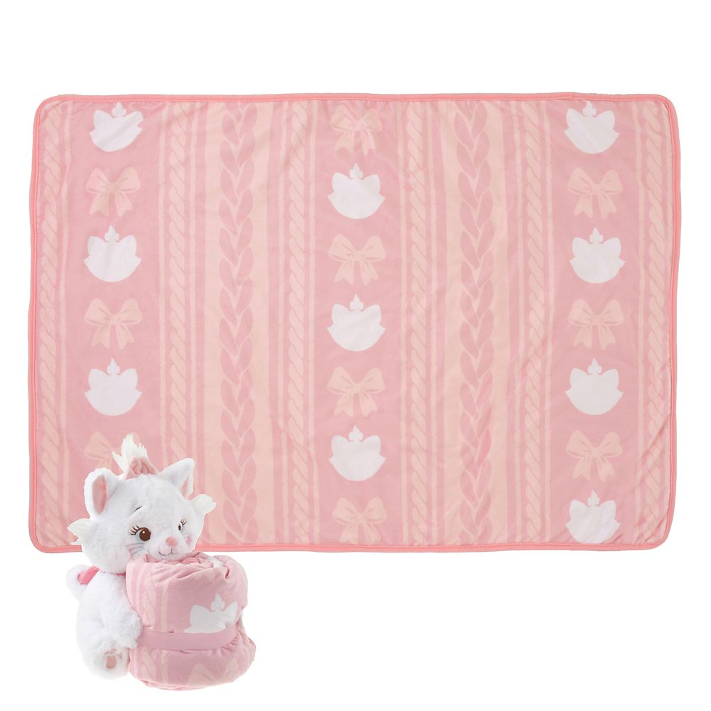 マリー おしゃれキャット ブランケット ぬいぐるみ付き ニットマフラー Warm Goods