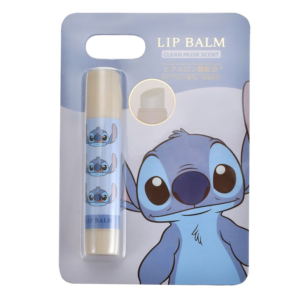 スティッチ リップクリーム トリプル フェイス DISNEY SKIN CARE
