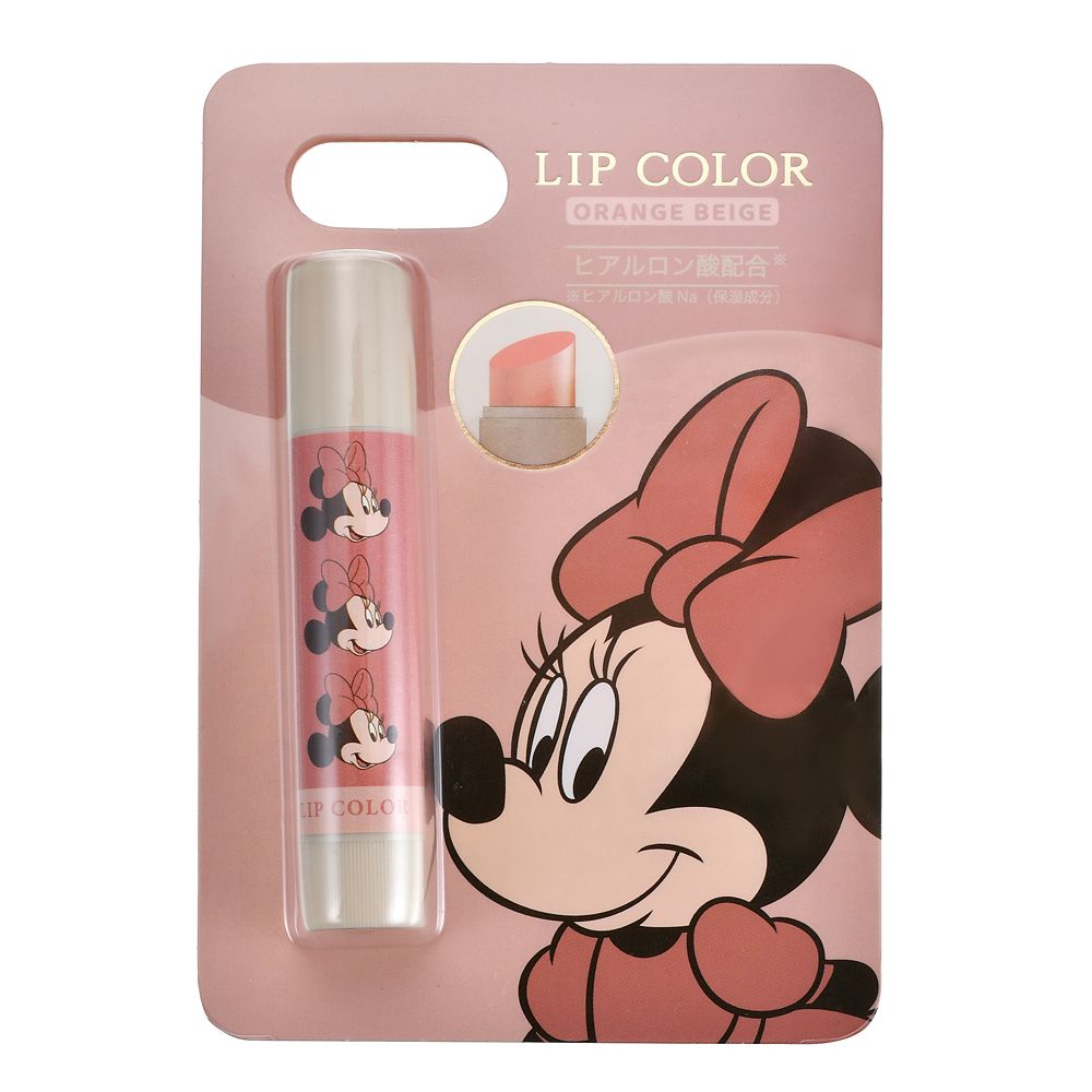 ミニー リップクリーム トリプル フェイス ORANGE BEIGE DISNEY SKIN CARE
