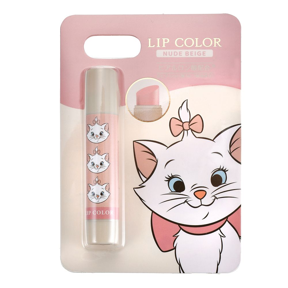 マリー おしゃれキャット リップクリーム トリプル フェイス NUDE BEIGE DISNEY SKIN CARE