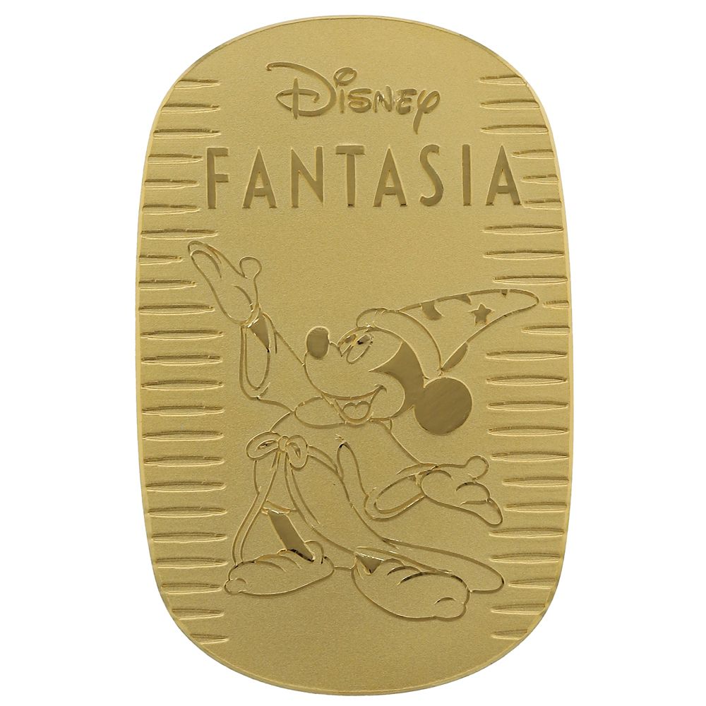 【送料無料、限定金箔証紙付き】FANTASIA 純金 ミッキーマウス小判 20g - 【公式】ディズニーストア.jp