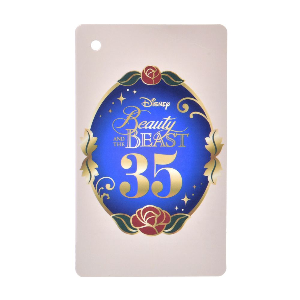 フェザーダスター ぬいぐるみキーホルダー・キーチェーン DISNEY ANIMATION BEAUTY AND THE BEAST 35TH ANNIVERSARY