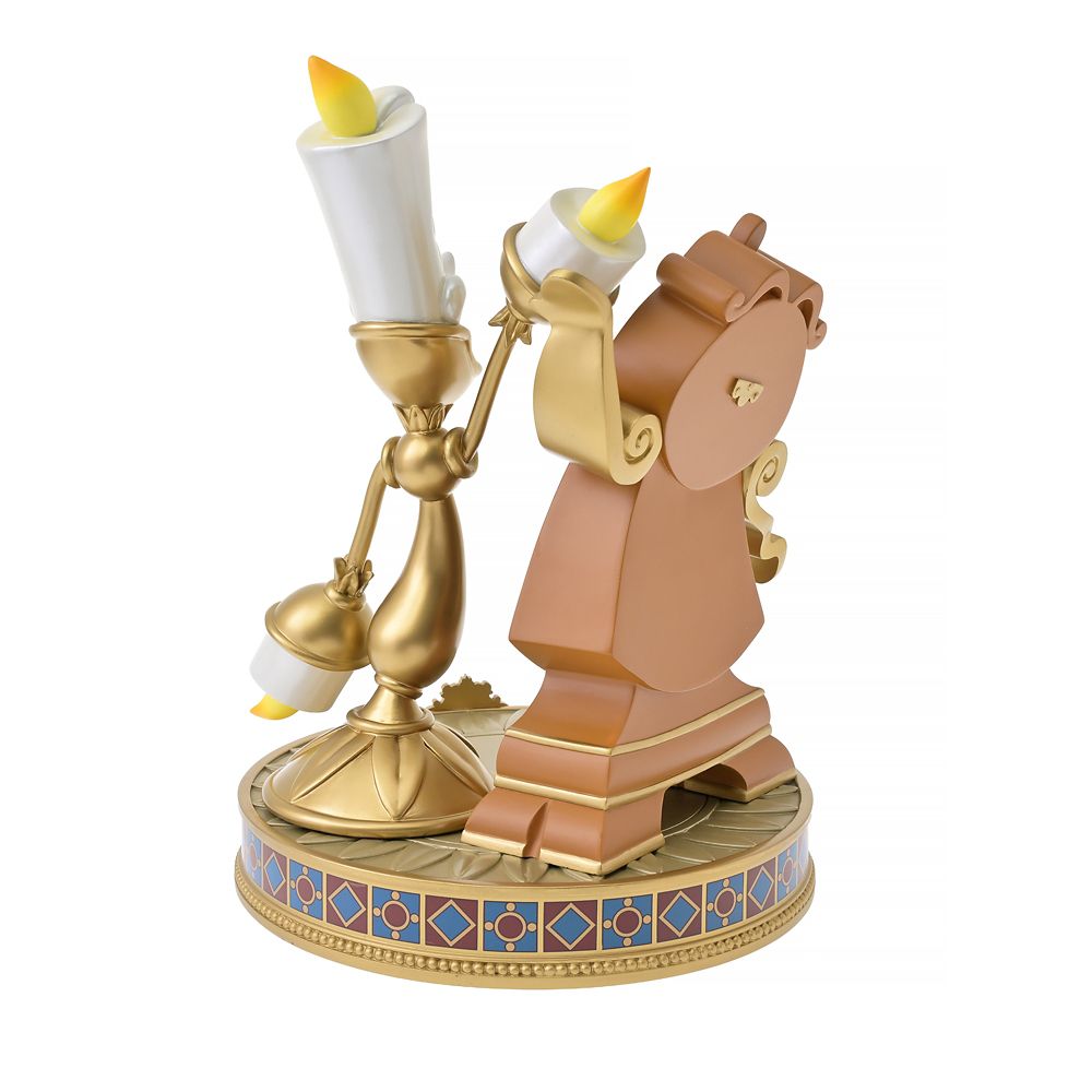 ルミエール＆コグスワース フィギュア DISNEY ANIMATION BEAUTY AND THE BEAST 35TH ANNIVERSARY