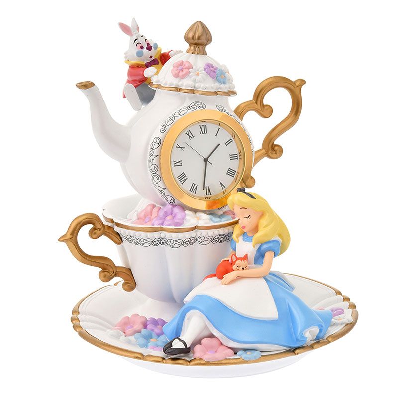 【限定受注生産】アリス、ダイナ、白うさぎ 時計 Story Collection Exclusive Magic