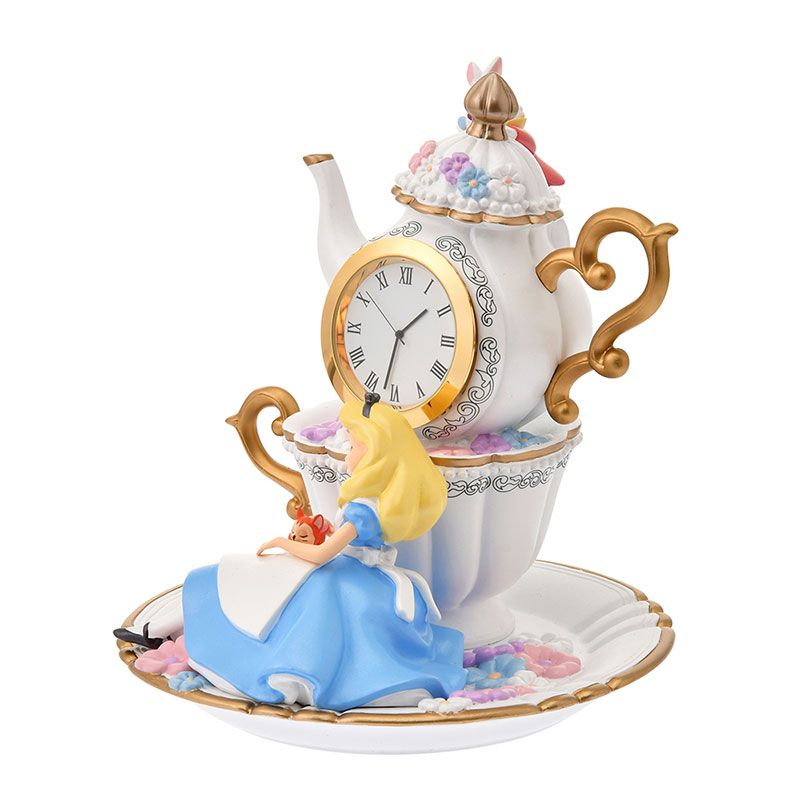 【限定受注生産】アリス、ダイナ、白うさぎ 時計 Story Collection Exclusive Magic
