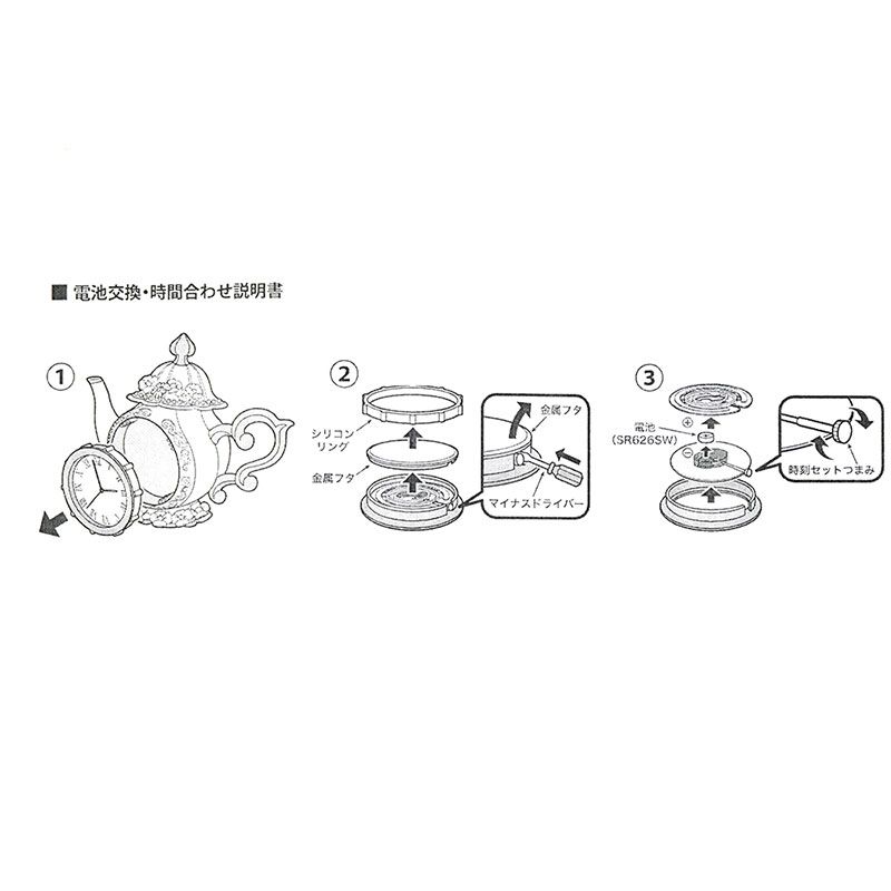 【限定受注生産】アリス、ダイナ、白うさぎ 時計 Story Collection Exclusive Magic
