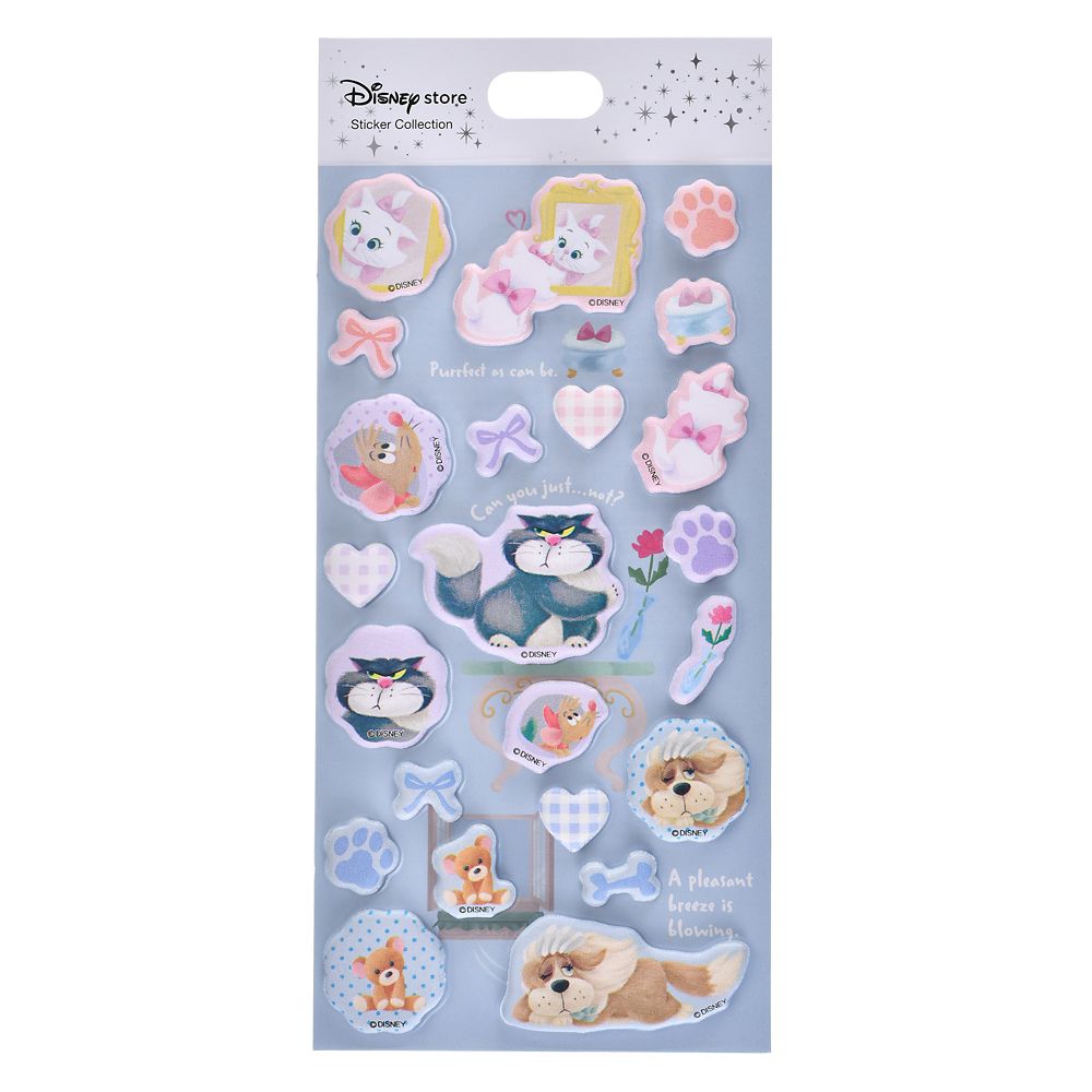 ディズニーキャラクター シール・ステッカー ぷっくり Sticker Collection DISNEY FLUFFY ANIMAL