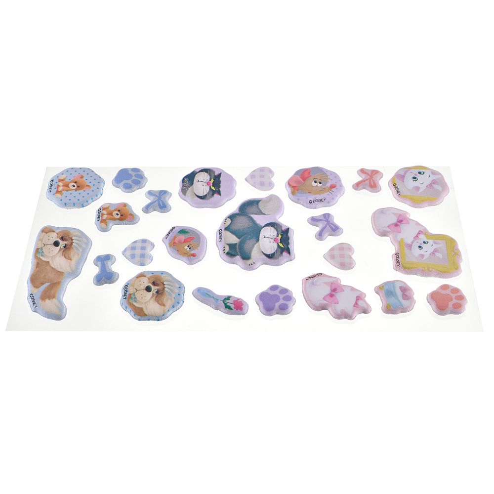 ディズニーキャラクター シール・ステッカー ぷっくり Sticker Collection DISNEY FLUFFY ANIMAL