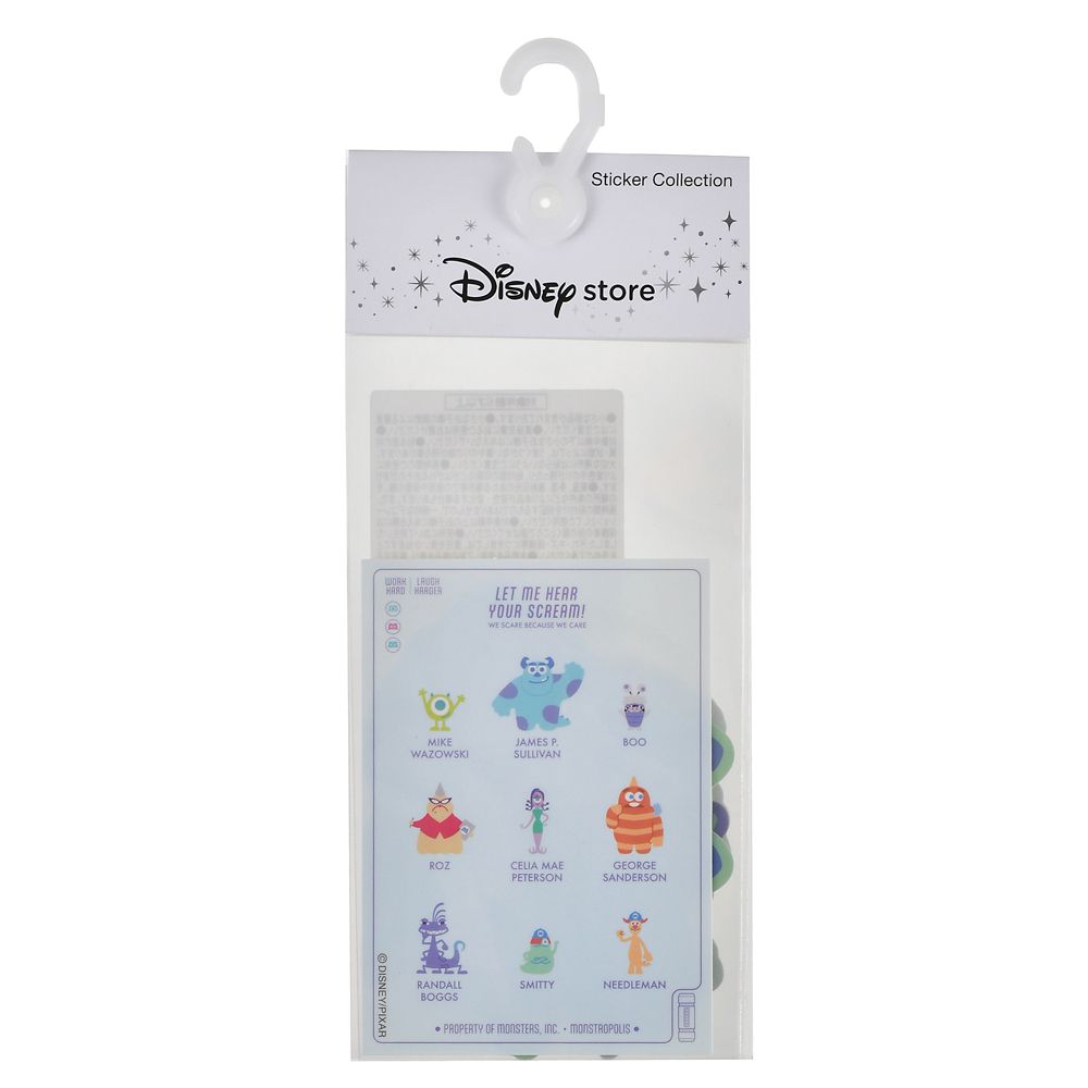 モンスターズ・インク シール・ステッカー Sticker Collection MONSTERS INC. 25TH