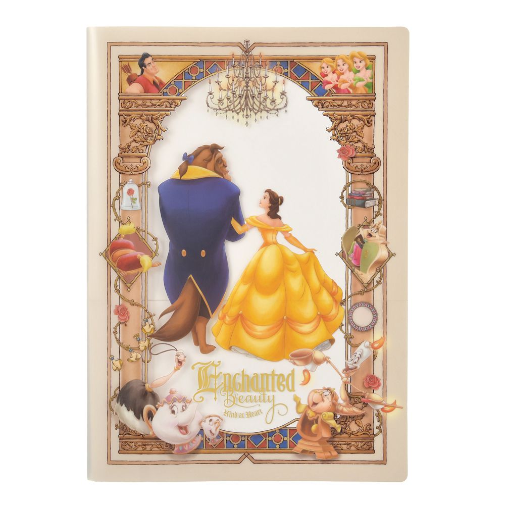 美女と野獣 クリアファイル DISNEY ANIMATION BEAUTY AND THE BEAST 35TH ANNIVERSARY