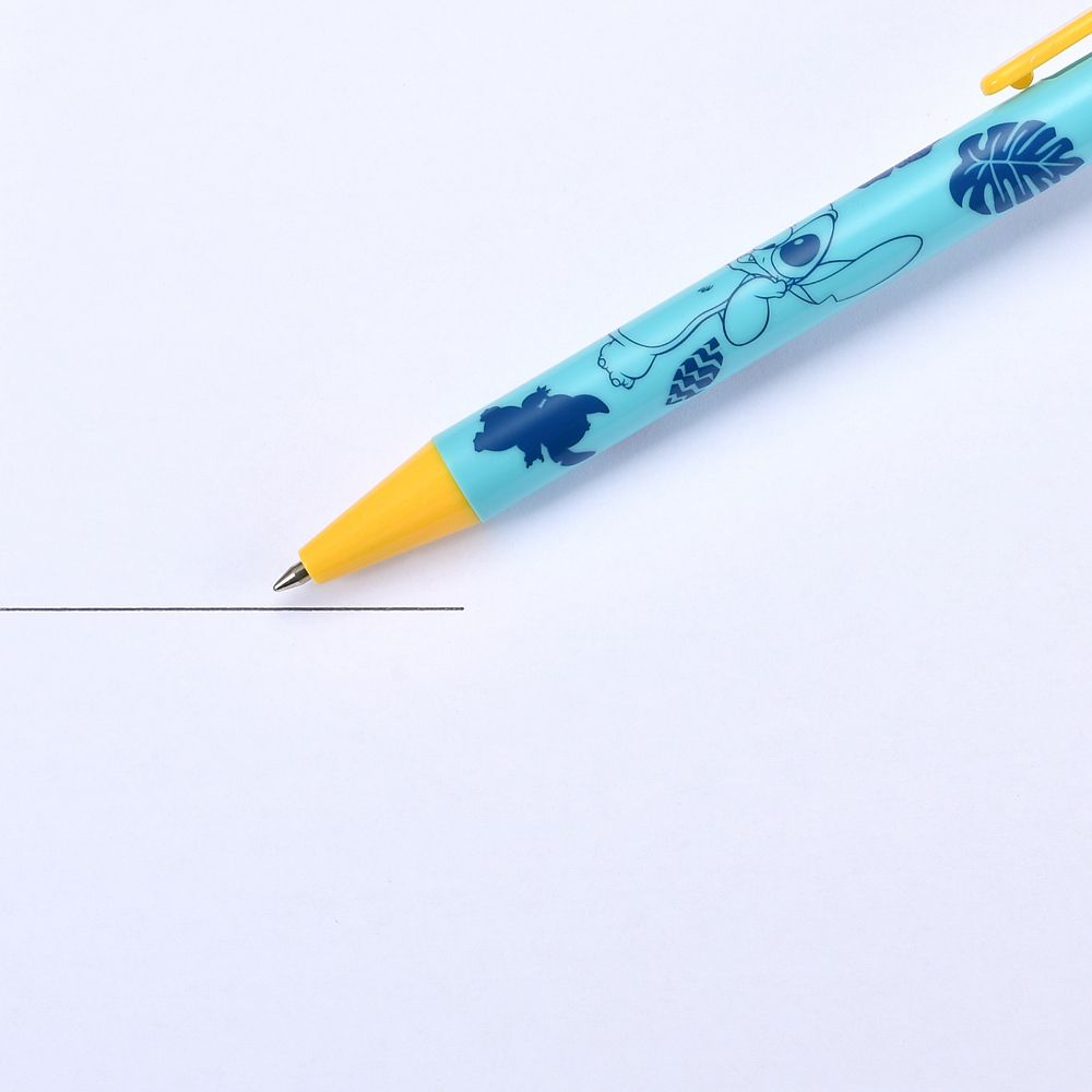 スティッチ ボールペン 横向き ふりふり アクション