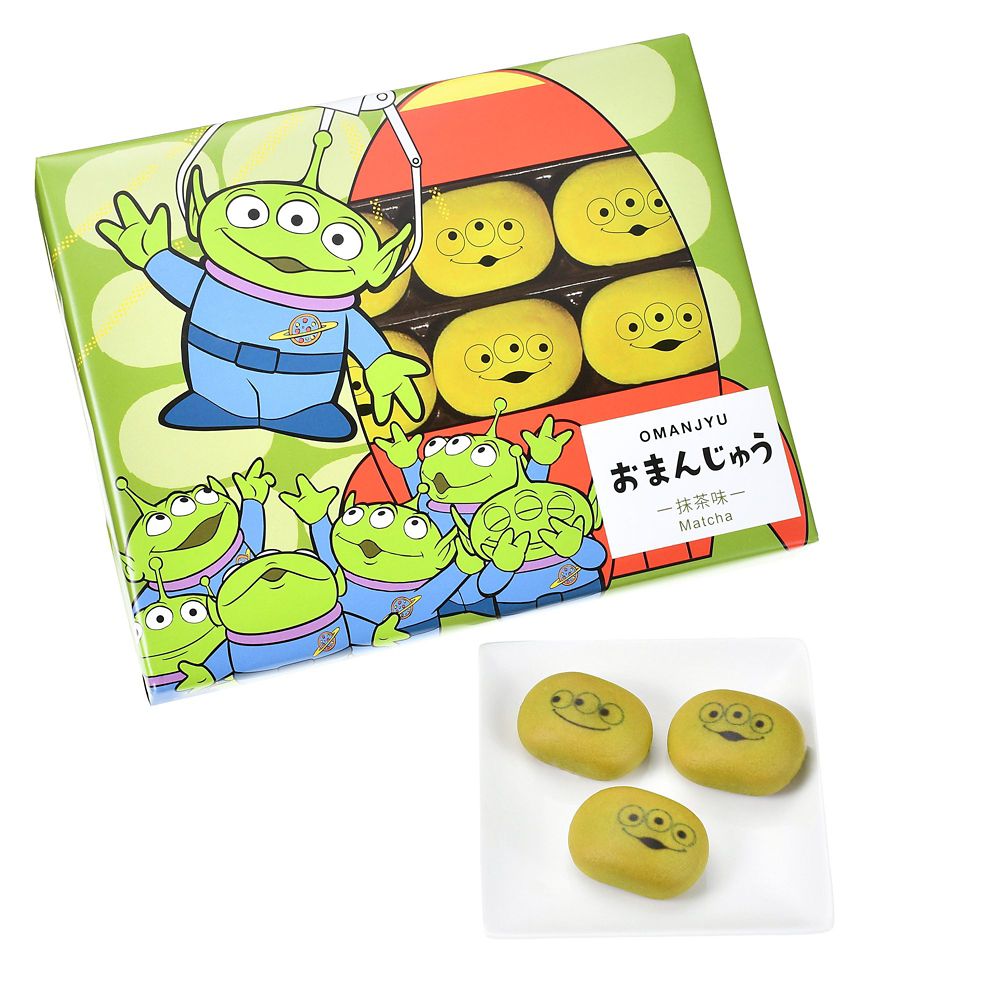 【再入荷】リトル・グリーン・メン／エイリアン おまんじゅう