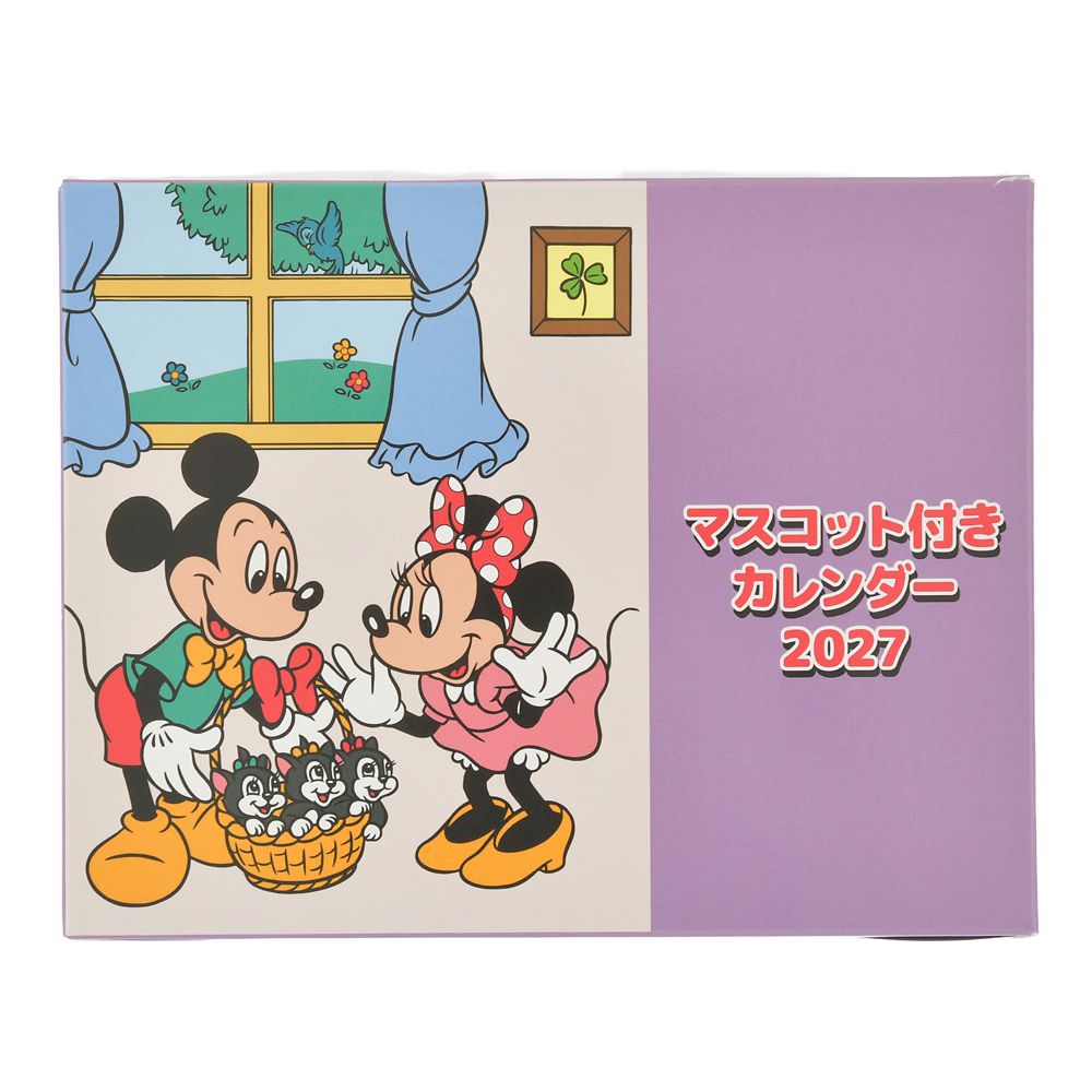ミッキー＆フレンズ 卓上カレンダー フィギュア付き CALENDAR ＆ ORGANIZER 2027