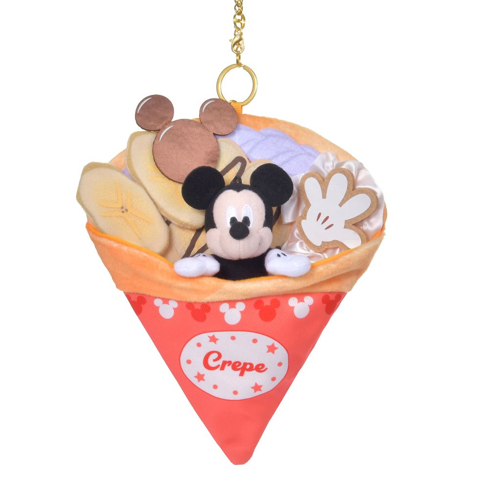 ミッキー キーホルダー・キーチェーン チョコバナナ Crepe Pocket