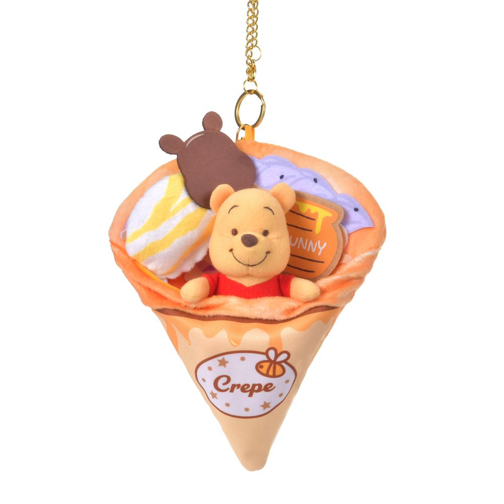 プーさん キーホルダー・キーチェーン おいも Crepe Pocket