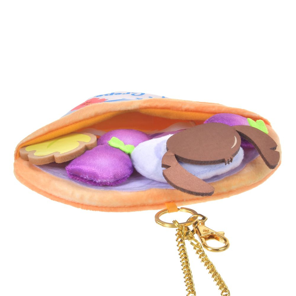 スティッチ キーホルダー・キーチェーン ぶどう Crepe Pocket